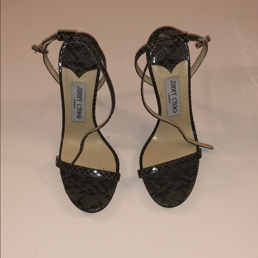 Barely Worn Jimmy Choo Python Pumps
